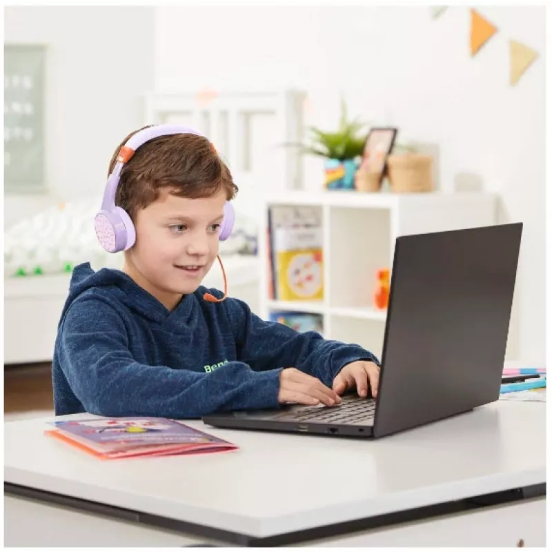 Hama Teens Guard II headset draadloos hoofdband bellen/muziek USB Type-C Bluetooth oranje, paars