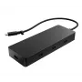 HP 4K USB-C multiport hub, USB Type-C, USB Type-C, 10000 Mbit/s, 3840 x 2160, zwart, 65 W