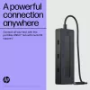 HP 4K USB-C multiport hub, USB Type-C, USB Type-C, 10000 Mbit/s, 3840 x 2160, zwart, 65 W