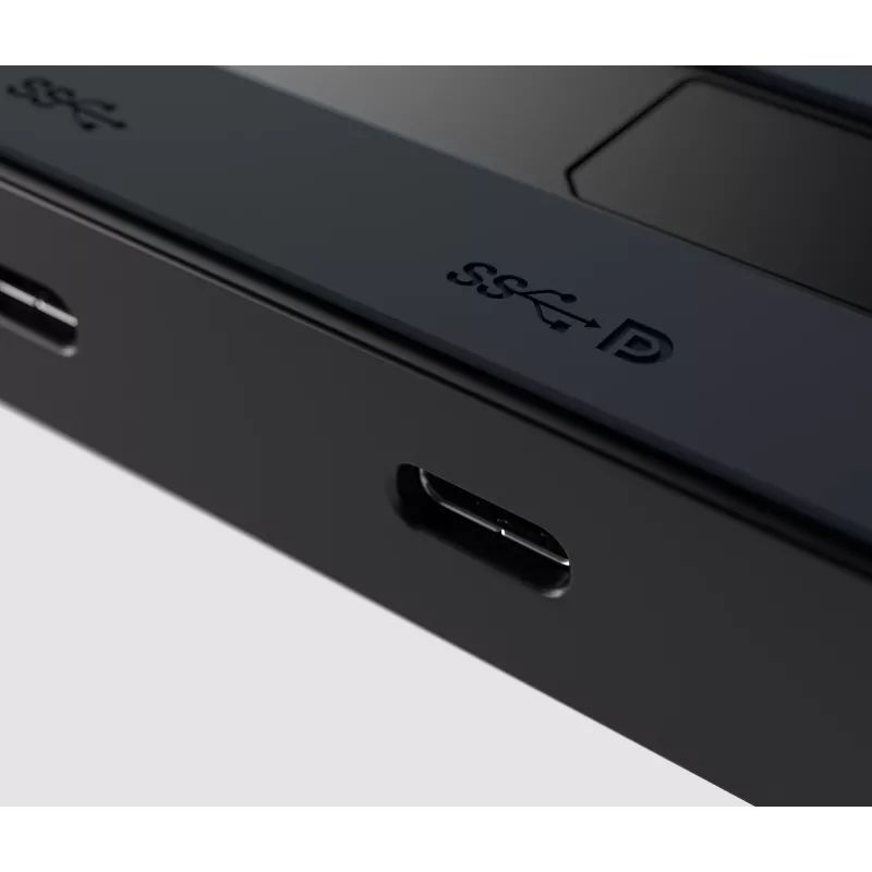 HP 4K USB-C multiport hub, USB Type-C, USB Type-C, 10000 Mbit/s, 3840 x 2160, zwart, 65 W