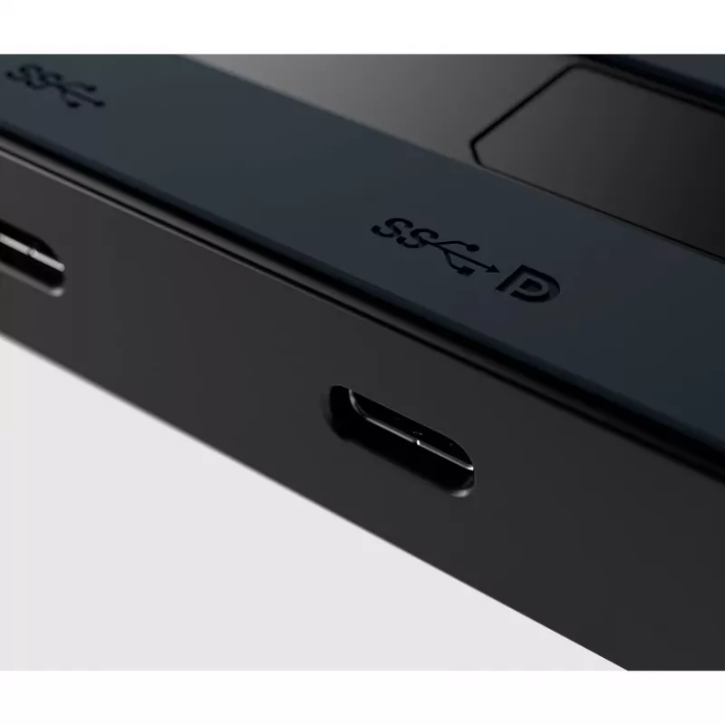 HP 4K USB-C multiport hub, USB Type-C, USB Type-C, 10000 Mbit/s, 3840 x 2160, zwart, 65 W