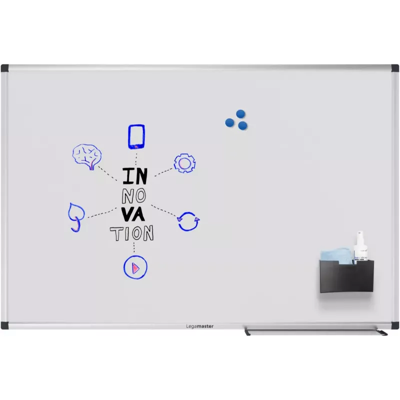 Whiteboard Legamaster UNITE 60x90cm stalen oppervlak vaste installatie
