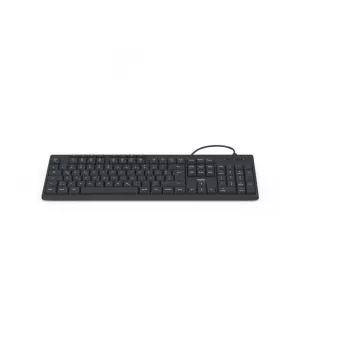 Hama CK-200 toetsenbord home/office USB QWERTZ Duits zwart