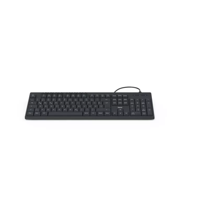 Hama CK-200 toetsenbord home/office USB QWERTZ Duits zwart