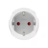 Hama 00223483 reisstekker type G (UK) type F wit