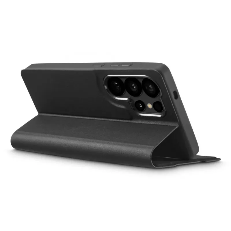 Hama 00080579 Eco Premium telefoonhoesje voor Samsung Galaxy S25 Ultra, zwart