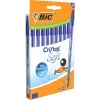 Stick-balpen BIC 516357 blauw transparant 10 stuks