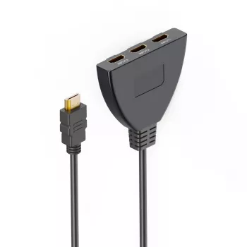 Hama 4K HDMI-switch 3x1, 3x HDMI female naar 1x HDMI male (00205101)