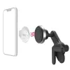 Hama 00201988 houder actieve houder mobiele telefoon/smartphone zwart, zilver