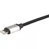 Lightning-kabel Renkforce RF-4683966 3m zwart zilver