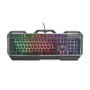 Gaming-toetsenbord Trust GXT 856 Torac USB QWERTZ Duits zwart RGB LED