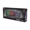 Gaming-toetsenbord Trust GXT 856 Torac USB QWERTZ Duits zwart RGB LED