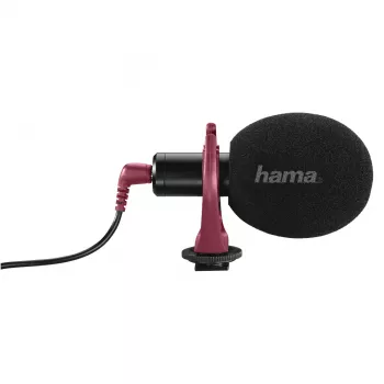 Mobiele telefoon-microfoon Hama RMN Uni zwart, -32 dB, 20–20000 Hz