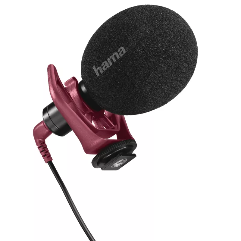 Mobiele telefoon-microfoon Hama RMN Uni zwart, -32 dB, 20–20000 Hz