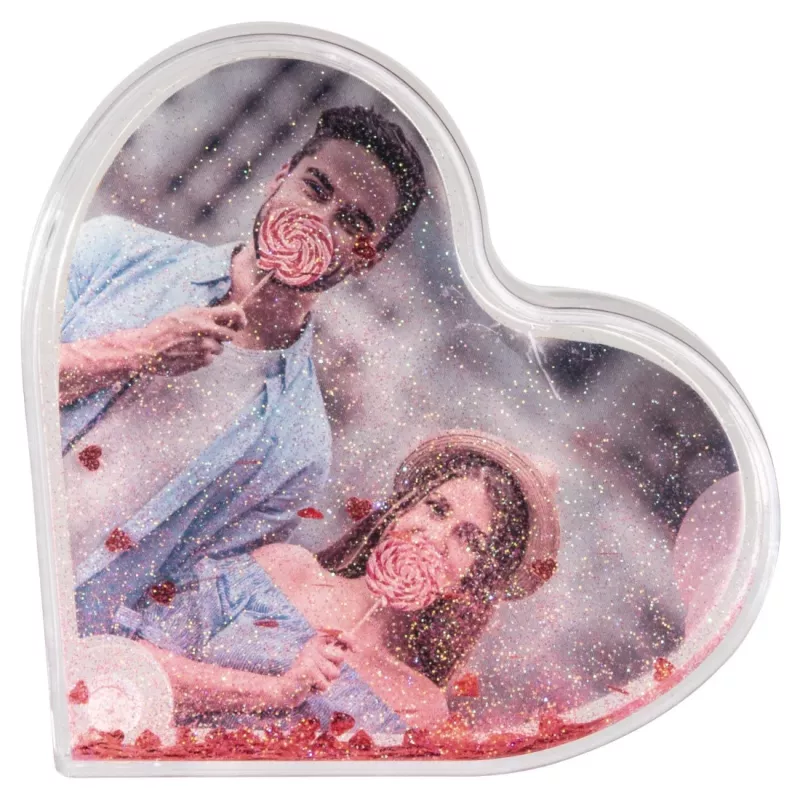 Hama Heart fotolijst rood, transparant