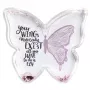Hama Butterfly fotolijst roze, transparant