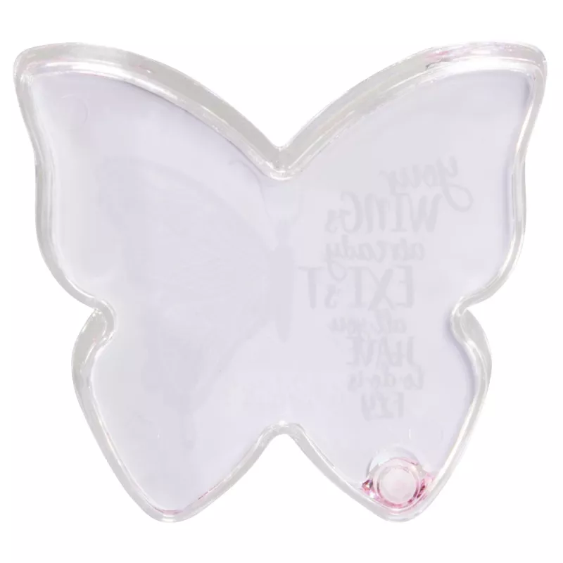 Hama Butterfly fotolijst roze, transparant