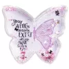 Hama Butterfly fotolijst roze, transparant