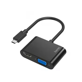 Hama 00200313 USB-grafische adapter 4096 x 2160 pixel zwart