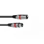 Audiokabel Omnitronic 30220401 0,5 m XLR 3-polig zwart