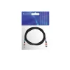 Audiokabel XLR 3-polig Omnitronic 3022052R 7,5 m zwart