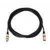 Audiokabel XLR 3-polig Omnitronic 3022052R 7,5 m zwart