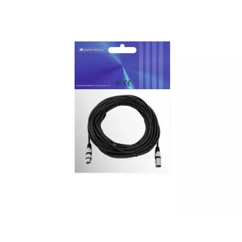 Audiokabel Omnitronic 3022058N 20 m XLR (3-polig) zwart