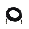 Audiokabel Omnitronic 30220590 25m XLR 3-polig zwart