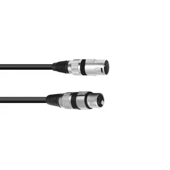 Audiokabel Omnitronic 30220590 25m XLR 3-polig zwart