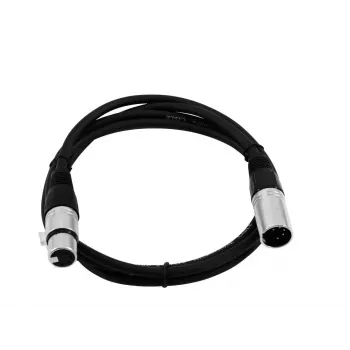 Audiokabel Omnitronic 30220763 1 m XLR 5-polig zwart