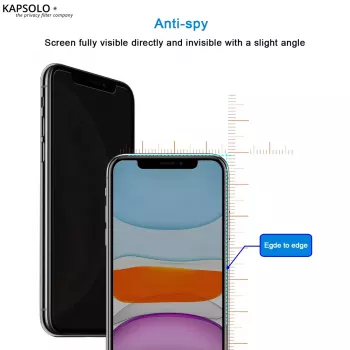 Privacy gehard glas KAPSOLO iPhone 12 mini