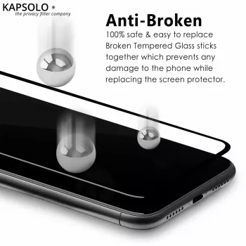 Gehard glas KAPSOLO iPhone 11 Pro XS X