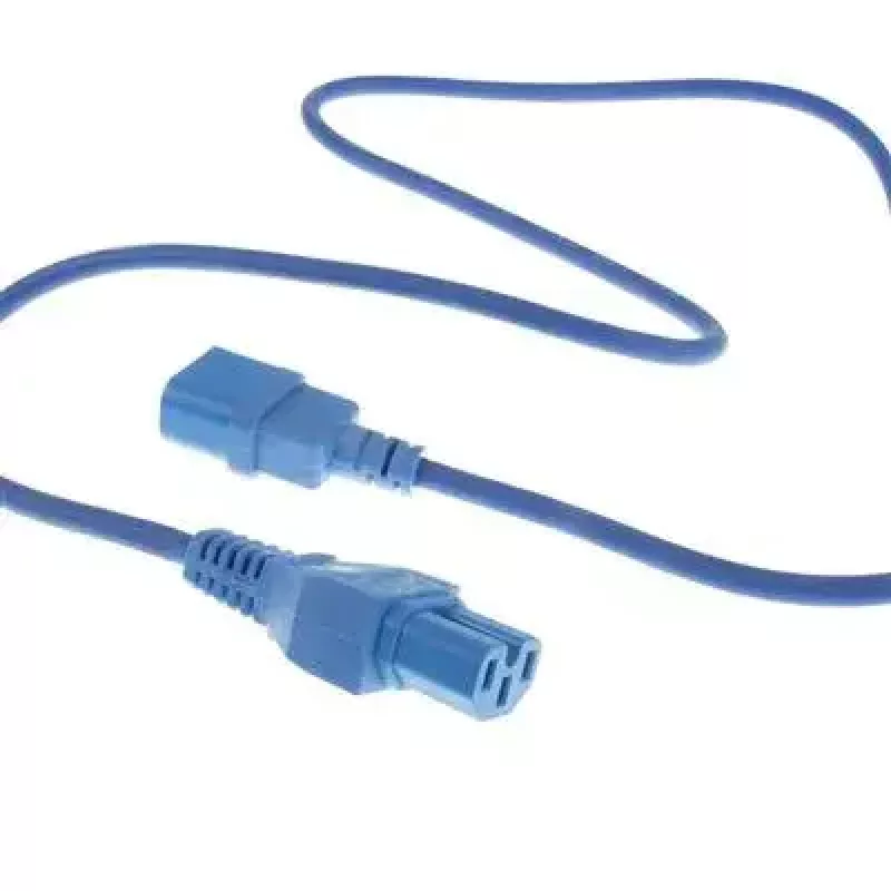 ACT stroomkabel C14 - C15 blauw 1,2 m IEC C14 250V 10A