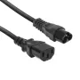 ACT AK5247 netsnoer C6 - C13, 0,2 m, zwart