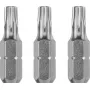 KWB 121240 schroevendraaierbit met zeskantschacht Torx T40, staal, 3 st.