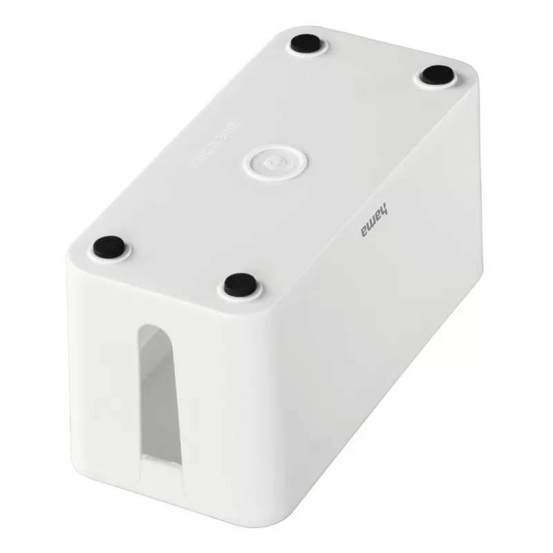 Hama mini bureau-/vloerkabelbox wit