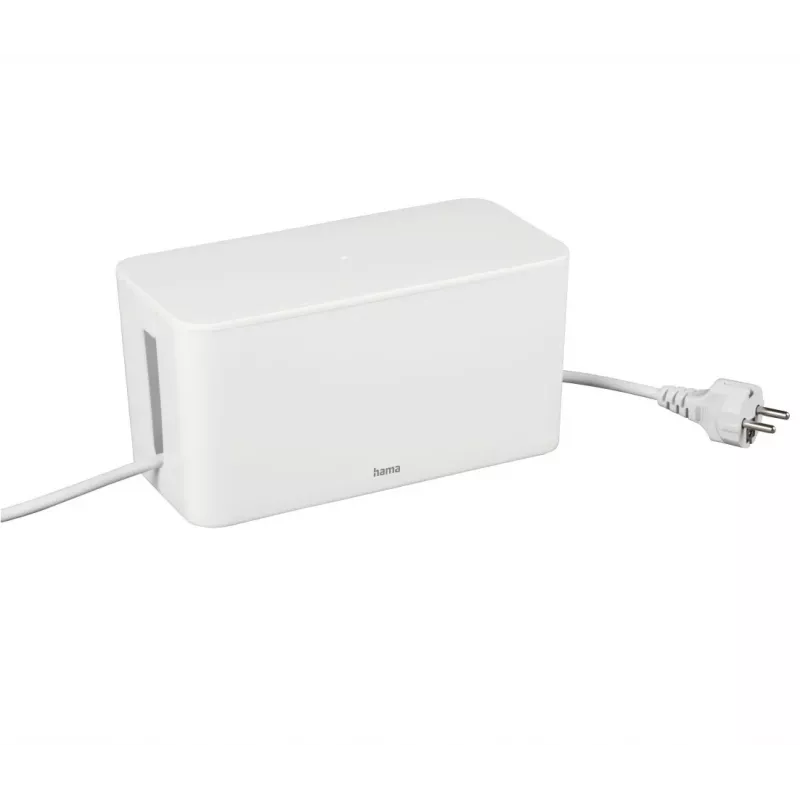 Hama mini bureau-/vloerkabelbox wit