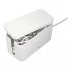Hama mini bureau-/vloerkabelbox wit