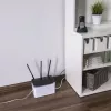 Hama mini bureau-/vloerkabelbox wit