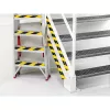 Hoekbeschermer voor wand Durable 1126130 afgerond polyurethaan zwart geel 1000 mm