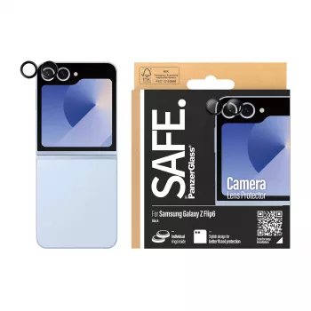 PanzerGlass SAFE. cameralensbeschermer, Samsung Galaxy Z Flip5, zwart (SAFE95870)