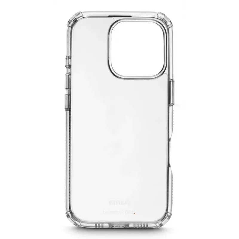 Hama Extreme Protect 00123764 telefoonhoesje voor Apple iPhone 16 Pro, transparant
