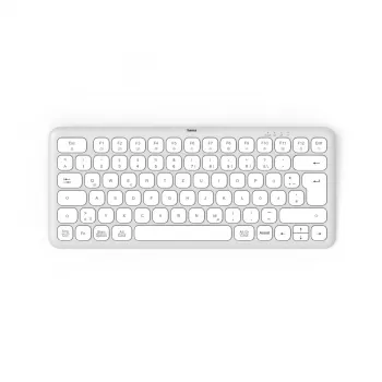 Hama WK-500 toetsenbord home/office RF draadloos + Bluetooth QWERTZ Duits grijs, wit