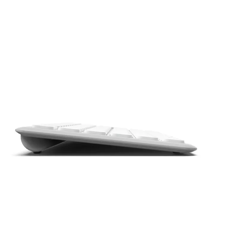 Hama WK-500 multidevice-toetsenbord, compact, draadloos RF + Bluetooth, QWERTZ Duits, wit