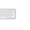 Hama WK-500 multidevice-toetsenbord, compact, draadloos RF + Bluetooth, QWERTZ Duits, wit