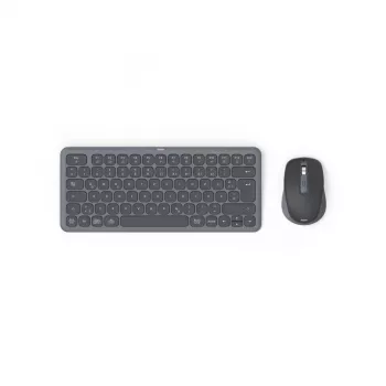 Hama WKM-500 toetsenbord muis inbegrepen home/office RF draadloos + Bluetooth QWERTZ Duits zwart