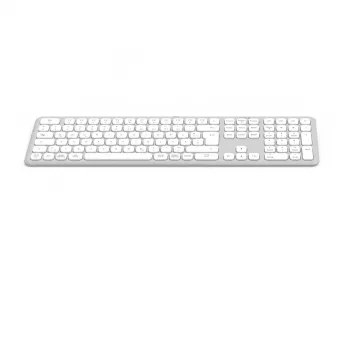 Hama WK-550 toetsenbord Home/Office RF draadloos + Bluetooth QWERTZ Duits grijs, wit