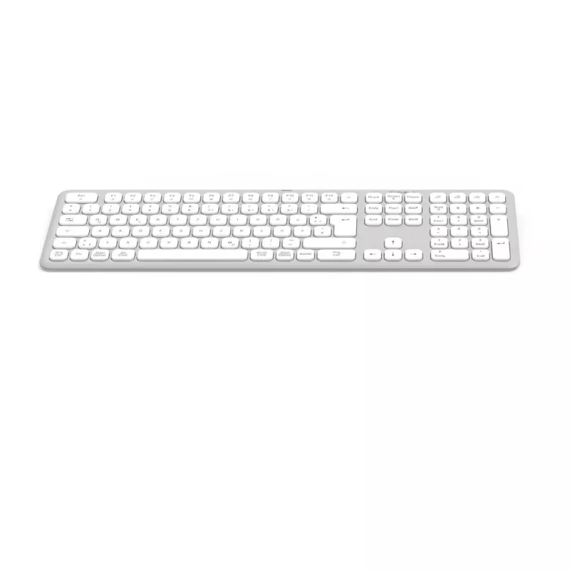 Hama WK-550 toetsenbord Home/Office RF draadloos + Bluetooth QWERTZ Duits grijs, wit