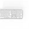 Hama WK-550 toetsenbord Home/Office RF draadloos + Bluetooth QWERTZ Duits grijs, wit