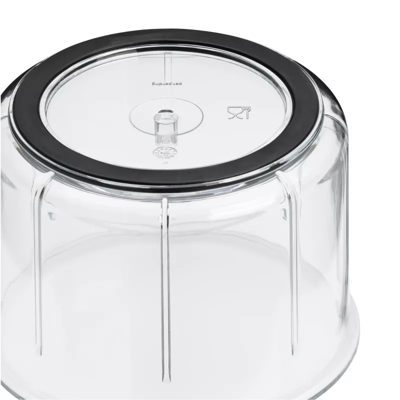 WMF Gourmet 18.7678.6040 handmatige foodchopper zwart, transparant